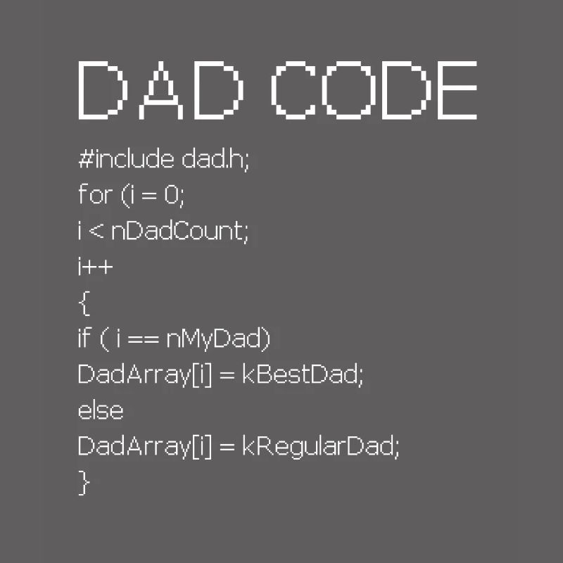 Dad Code - Cadeau chemise programmeur