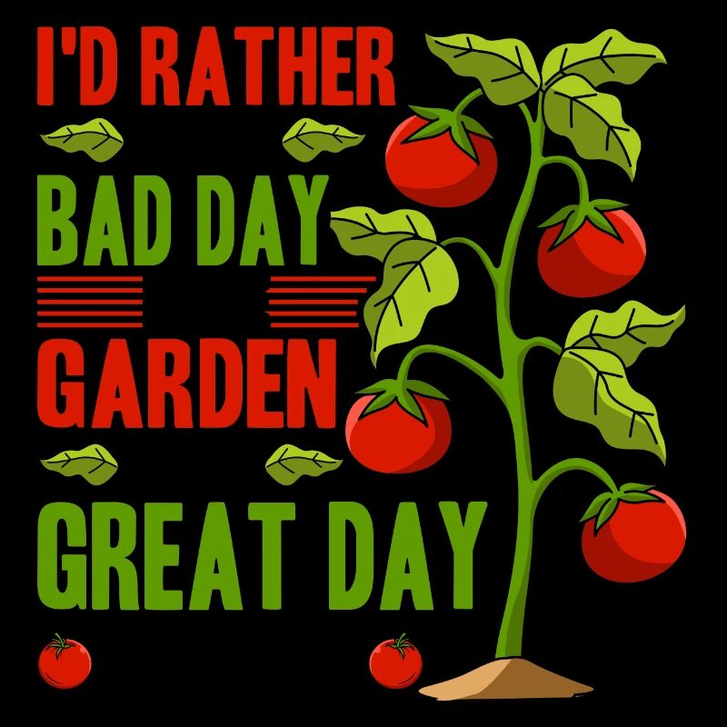 Citation de plante de tomate Super journée dans le jardin, tomate