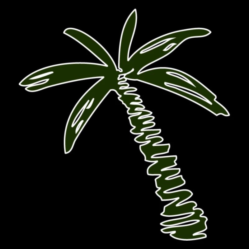 Palm Tree Green