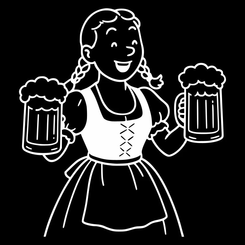 Bier mädchen