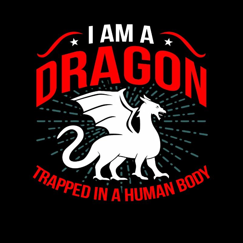 Drache Hemd Geschenkidee