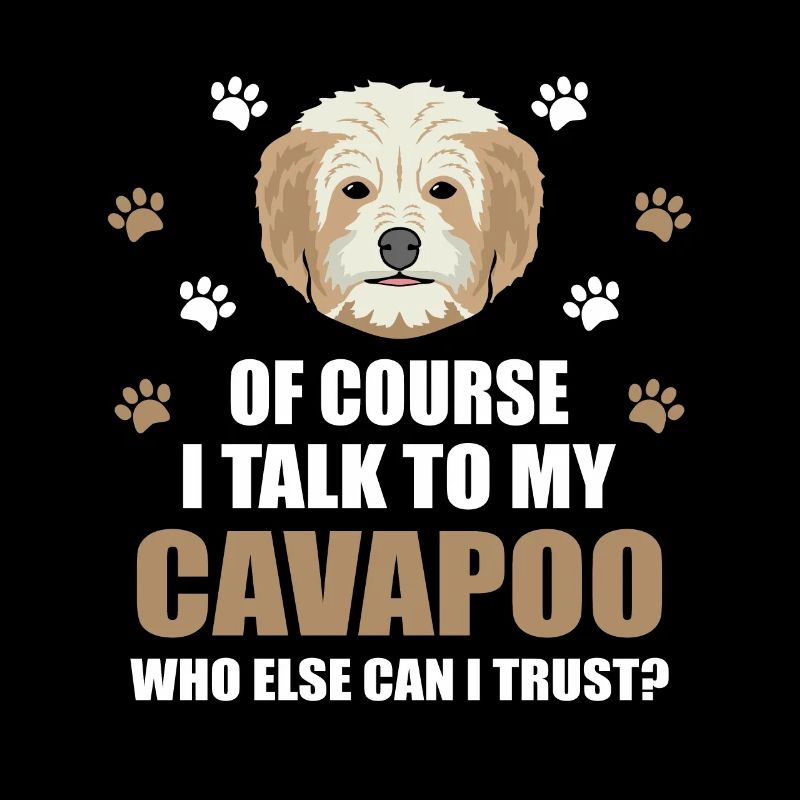 Idée de cadeau de chemise de race de chien Cavapoo