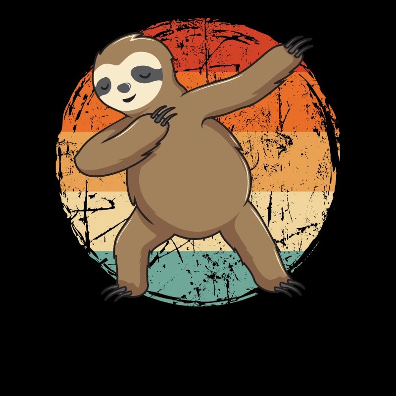 Dabbing Faultier