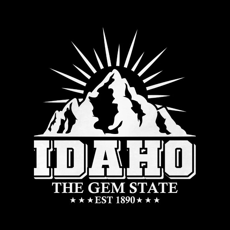 Idaho Berge Weinlese