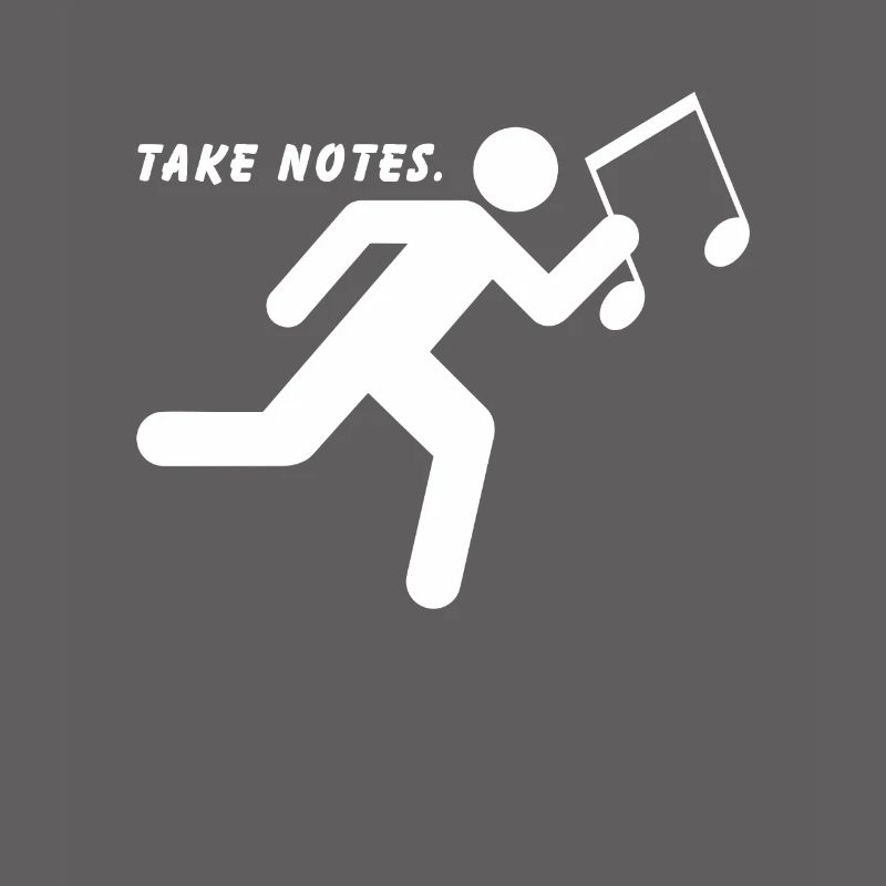 Take Notes T-Shirt Dirigent Geschenk