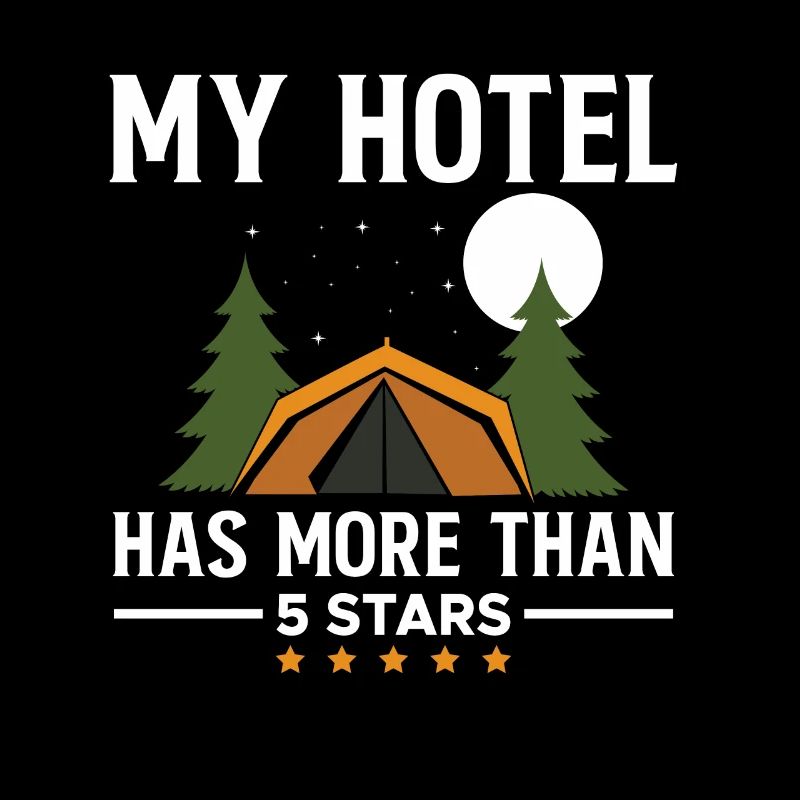 Camping Camping Cadeau Starry Sky