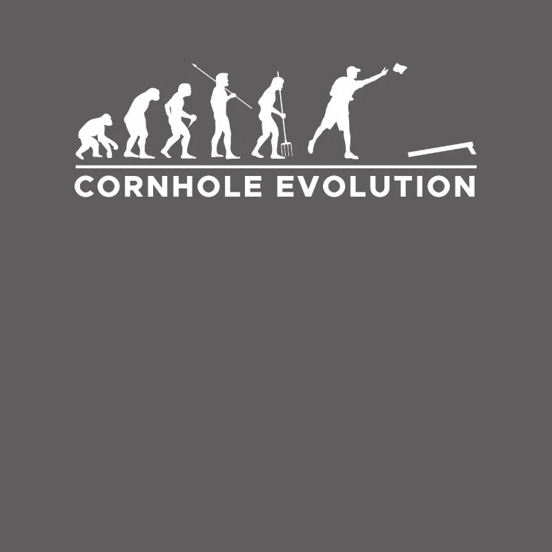 Cornhole Evolution Shirt Geschenk