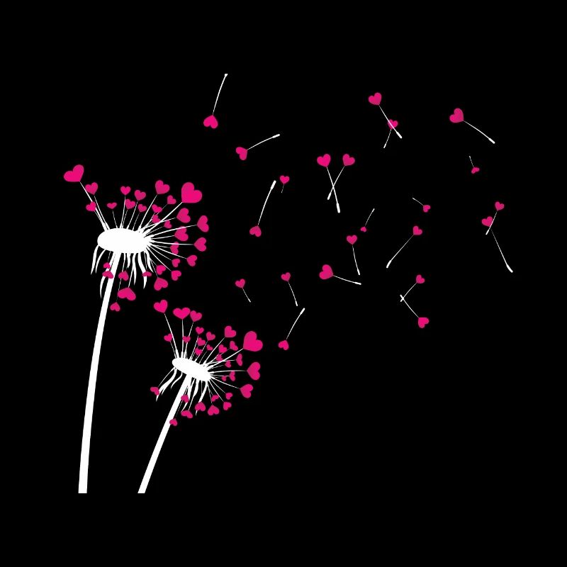 Dandelion heart