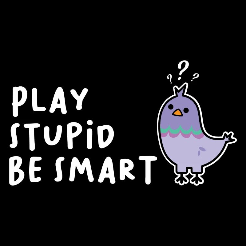 Smart Pigeon Fun Design for Pigeon Lovers