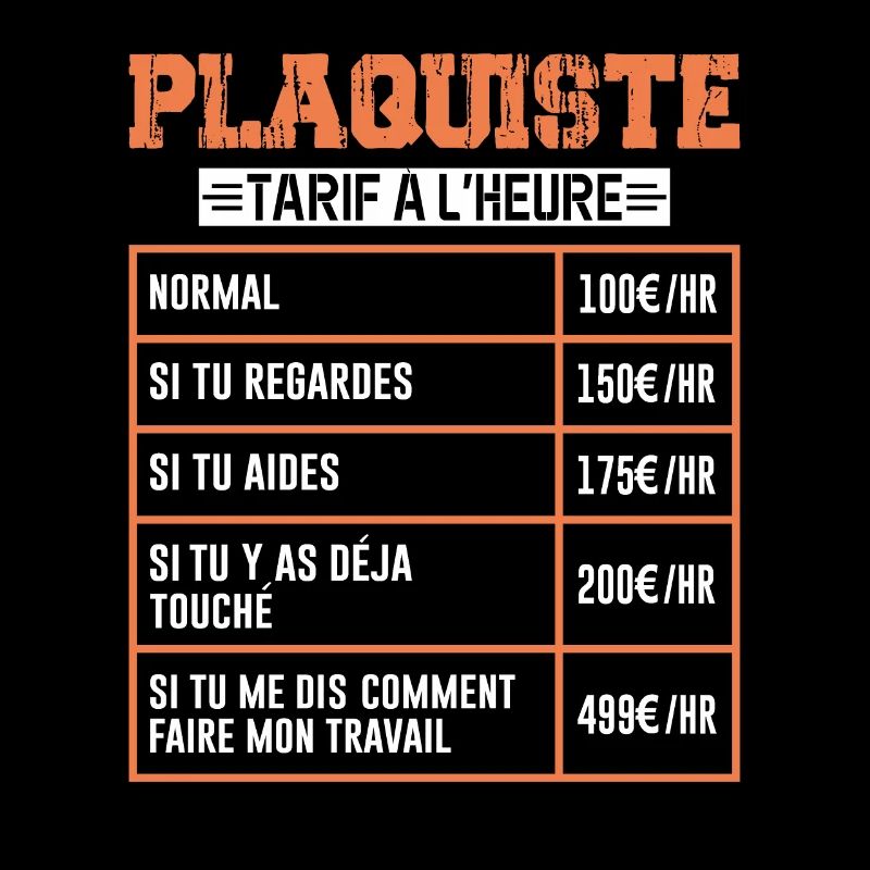 Le Tarif Horaire D'un Plaquiste