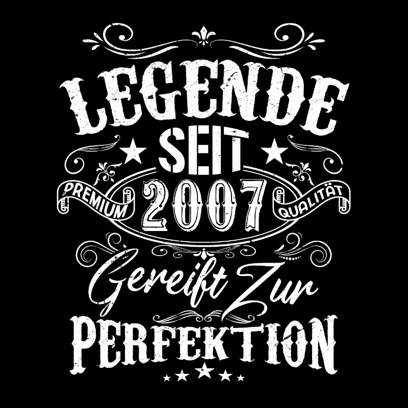 Legende Seit 2007 Gereift Zur Perfektion, Geschenk