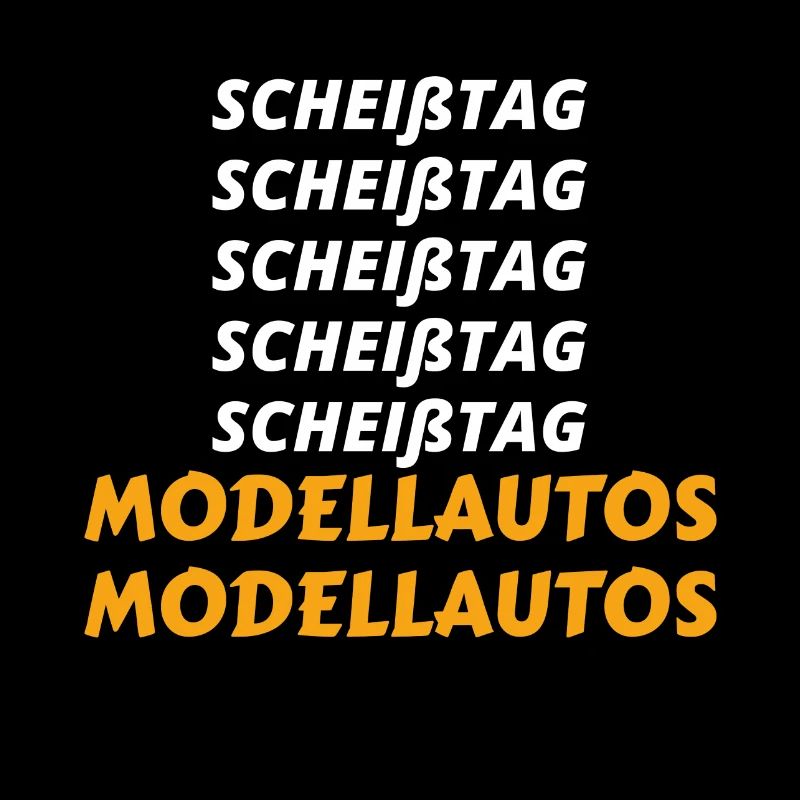 scheisstag geschenk geburtstag Modellautos bauen