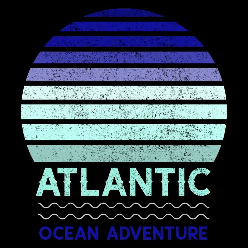 ATLANTIC - Ocean Adventure Sunset Bleu, Bleu clair