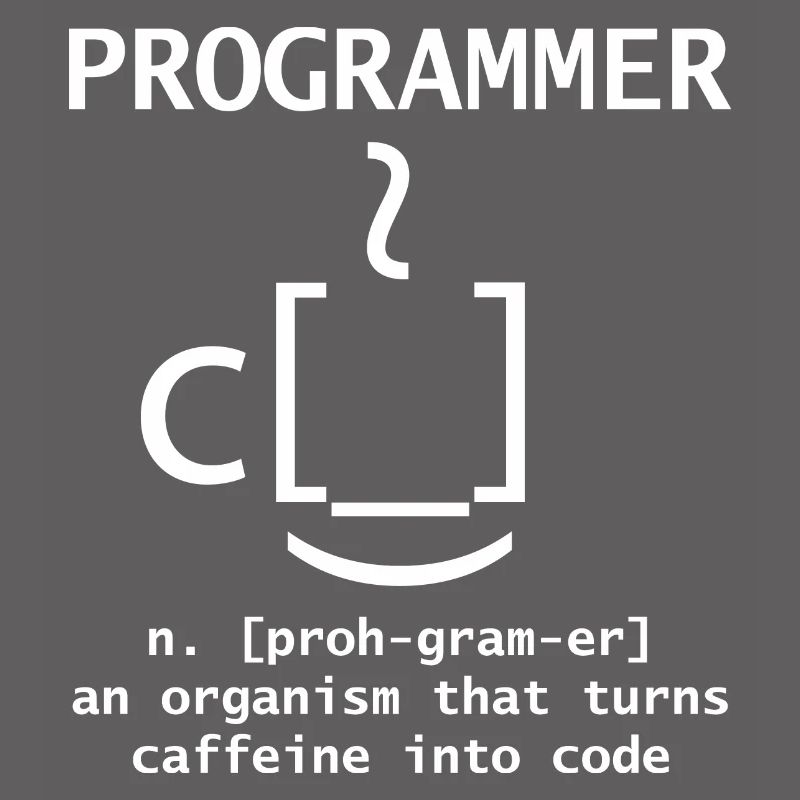 Programmeur Je transforme le café en développeur de cadeaux de code