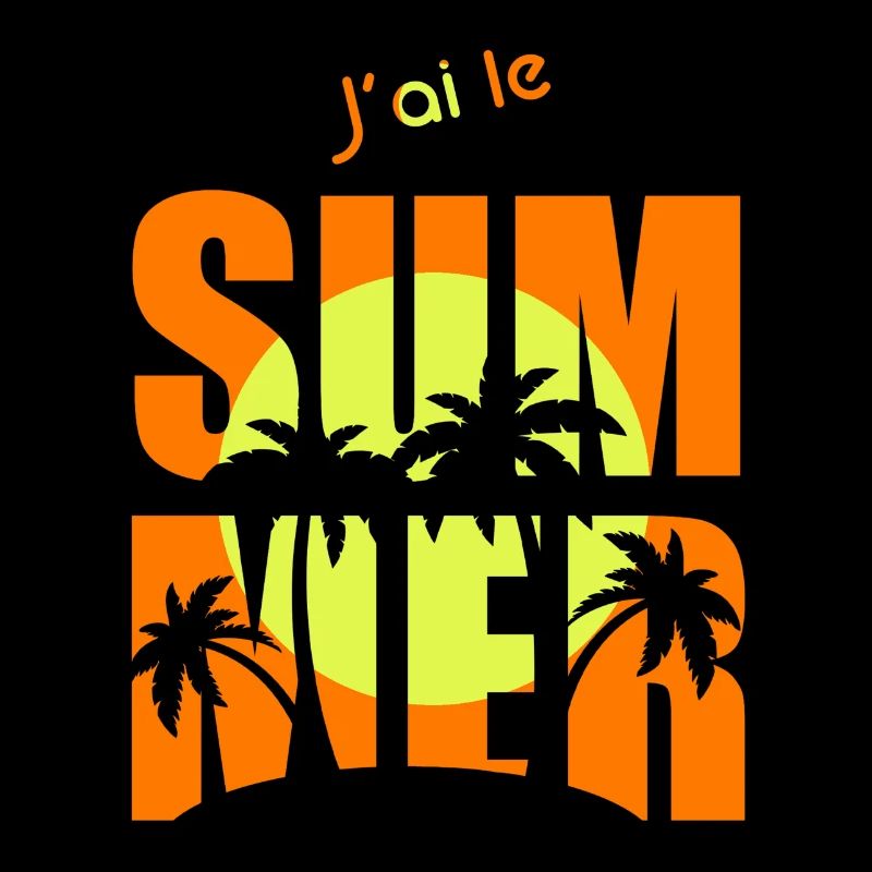 j ai le sum plage océan mer palmier summer