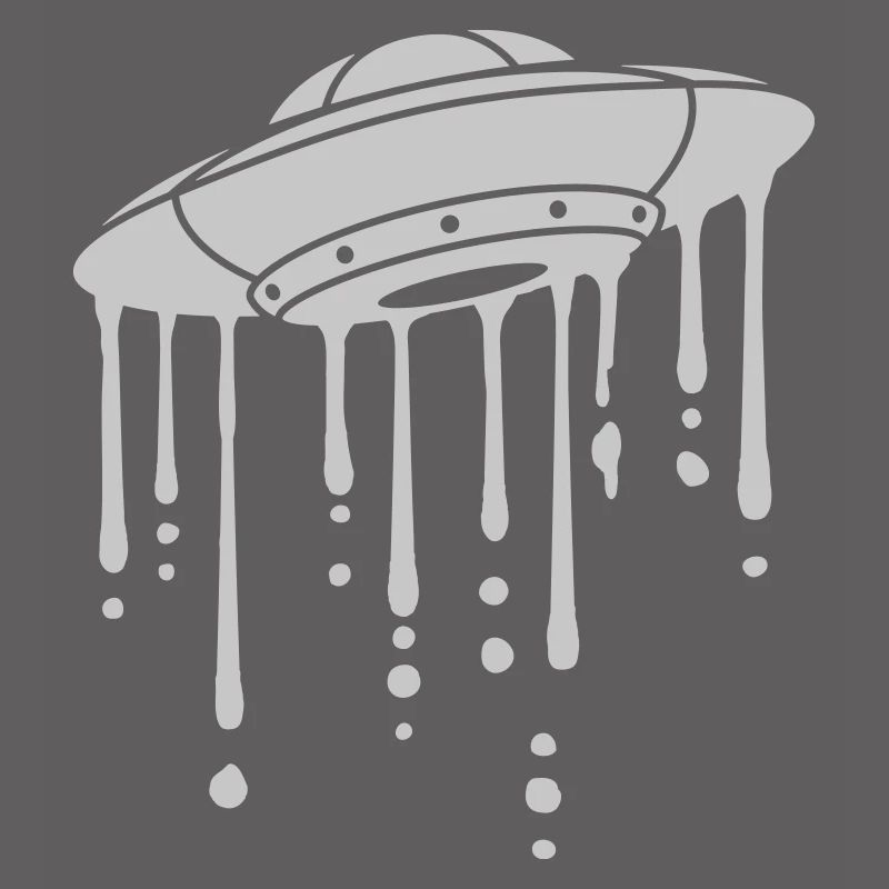 UFO Graffiti Drops Slime