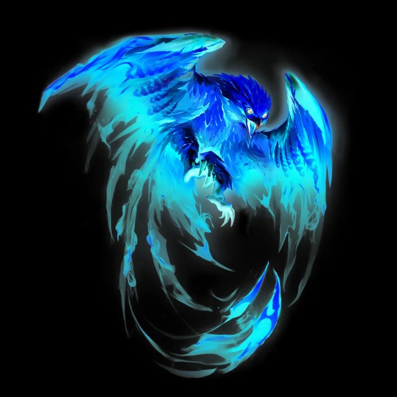 Phénix bleu
