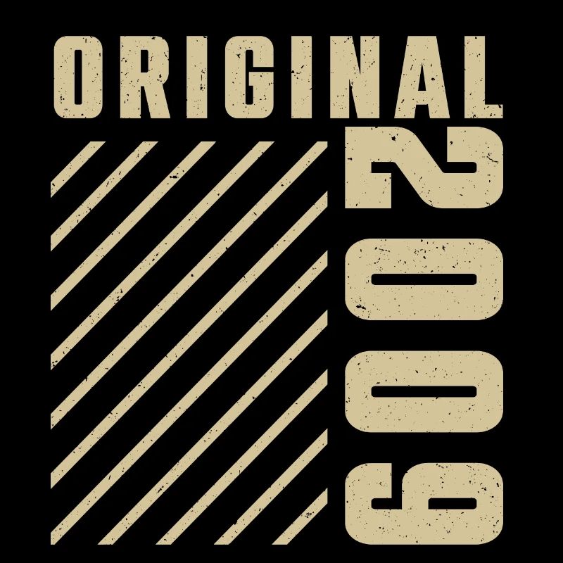 Original 2009 Authentic 2009 Vintage Bursdag