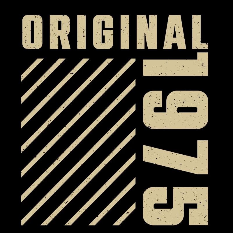 Original 1975 Authentic 1975 Vintage Bursdag