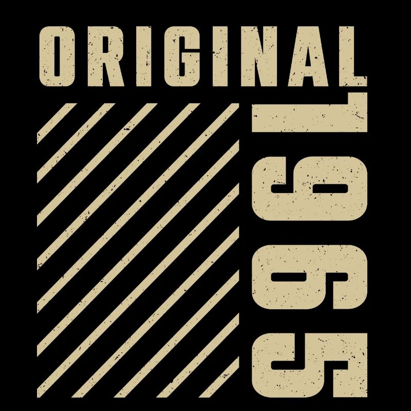 Original 1965 Authentic 1965 Vintage Bursdag