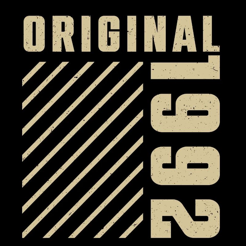 Original 1992 Authentic 1992 Vintage Bursdag
