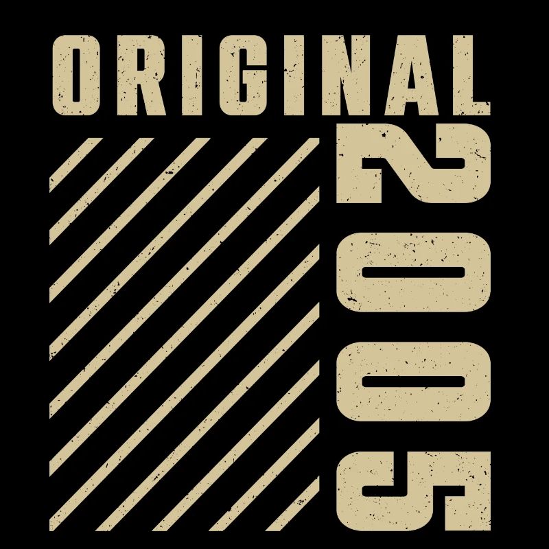 Original 2005 Authentic 2005 Vintage Bursdag