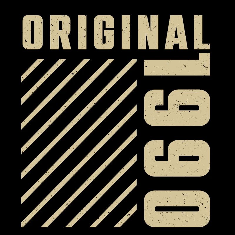 Original 1990 Authentic 1990 Vintage Bursdag