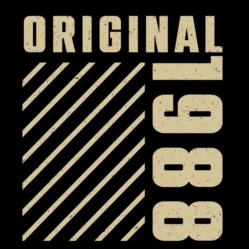 Original 1988 Authentic 1988 Vintage Bursdag