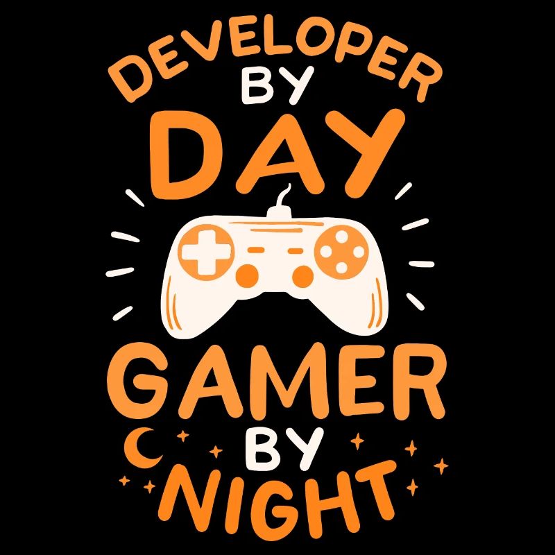 Developer By Day Gamer By Night Entwickler Zocker