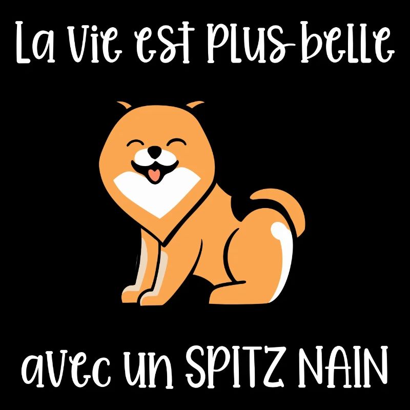 La vie est plus belle avec un spitz nain