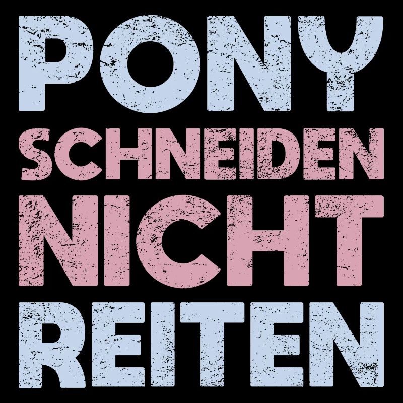 Pony Schneiden, Nicht Reiten