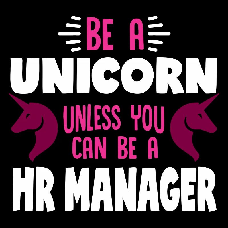 Pferd mit Horn oder HR Manager