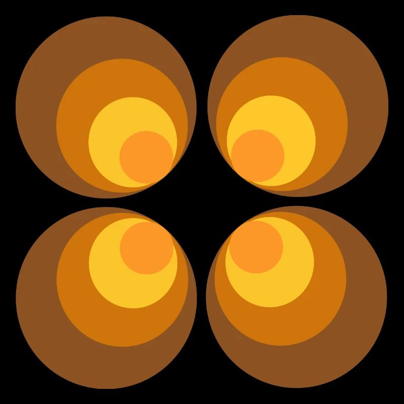 70s Flower Pattern Retro