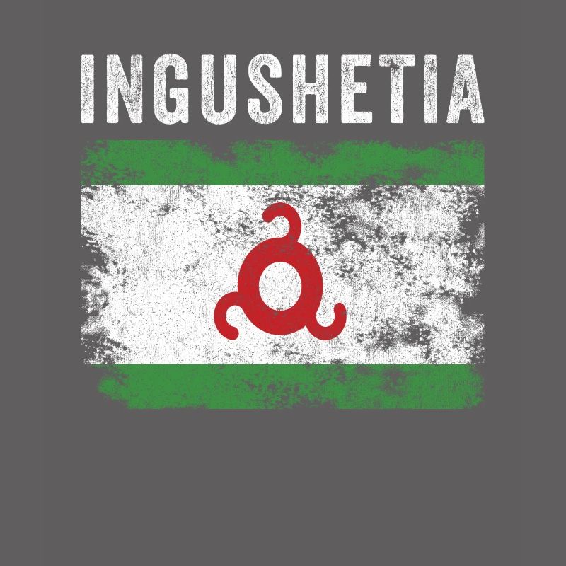 Drapeau de l’Ingouchie en détresse - Drapeau ingouche