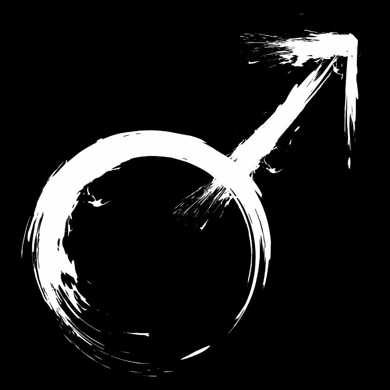 Männliches Geschlechtssymbol Symbol Vektor