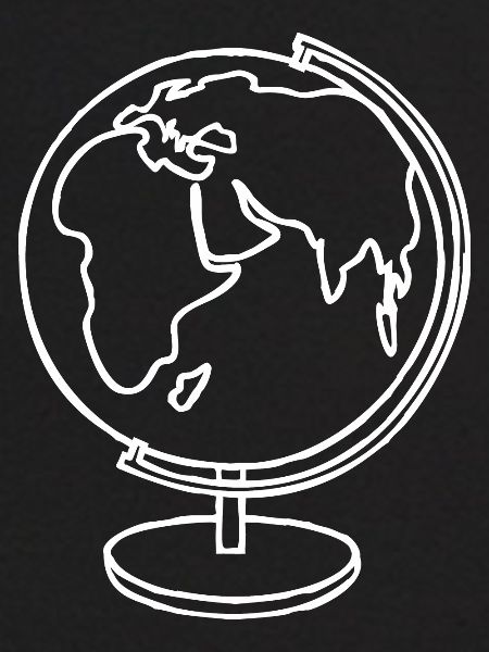 Globe Hand Drawn