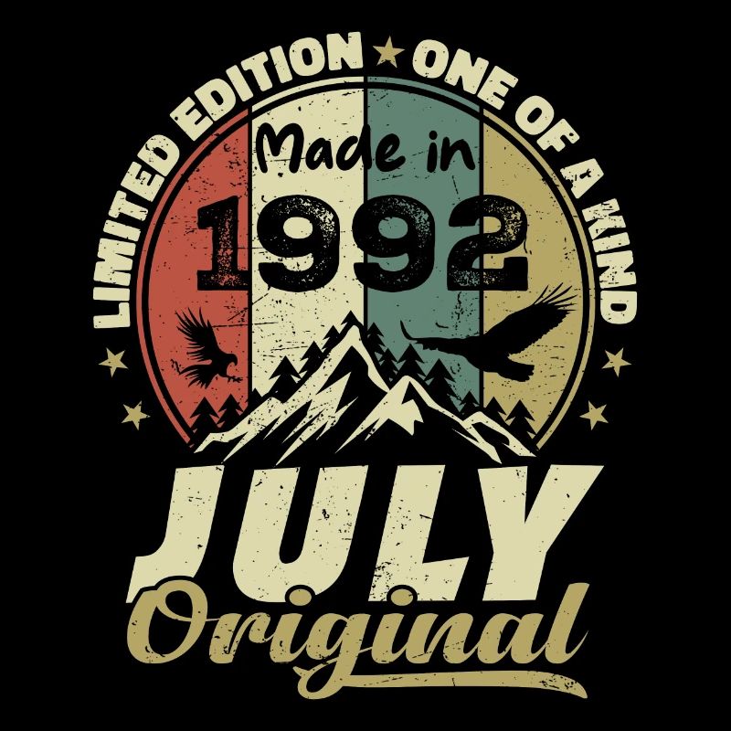 Juli 1992 Geburtstagsgeschenk 1992 Juli 1992