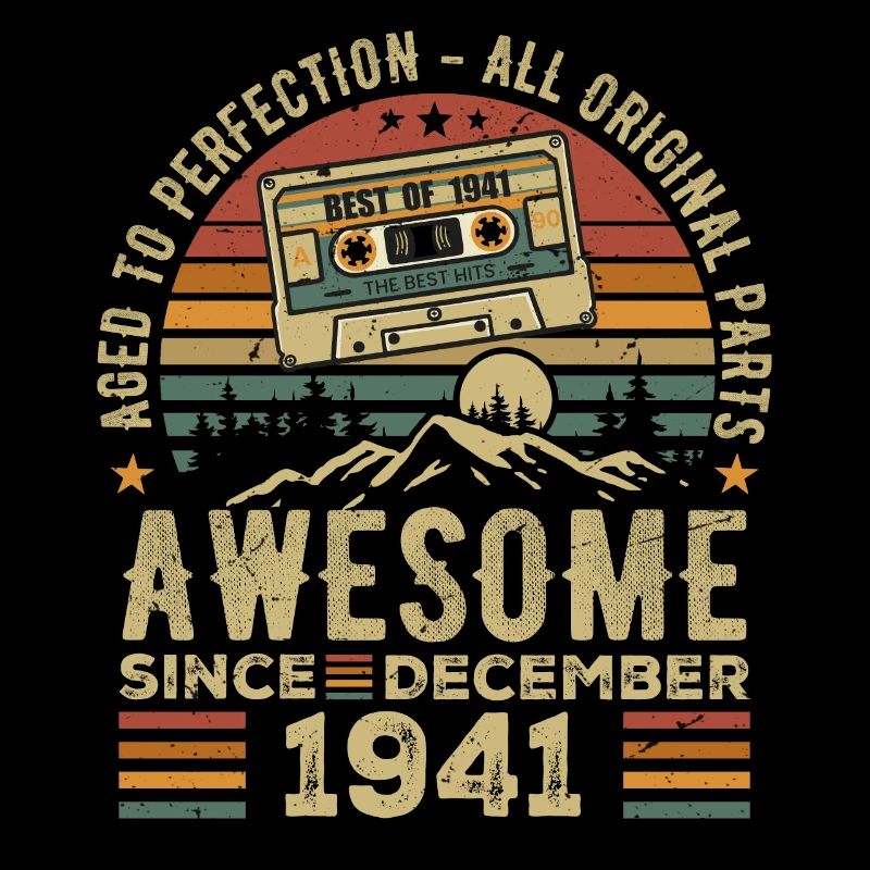 December 1941 Gift - Awesome Since December 1941