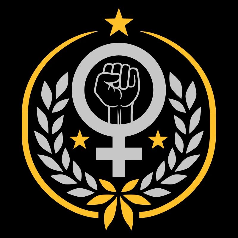 Laurel wreath symbol women's rights Faust