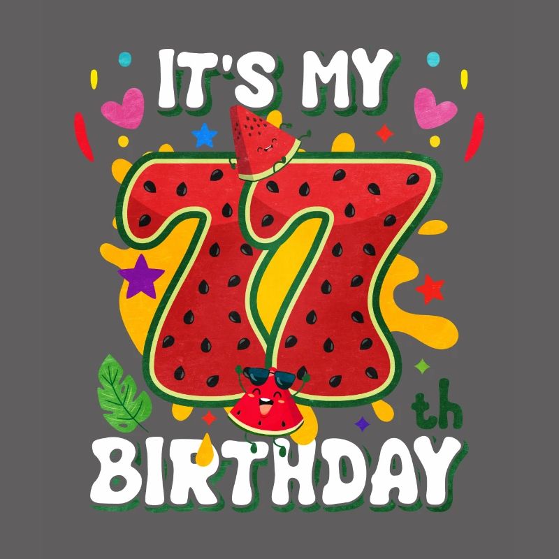 77e anniversaire Pastèque