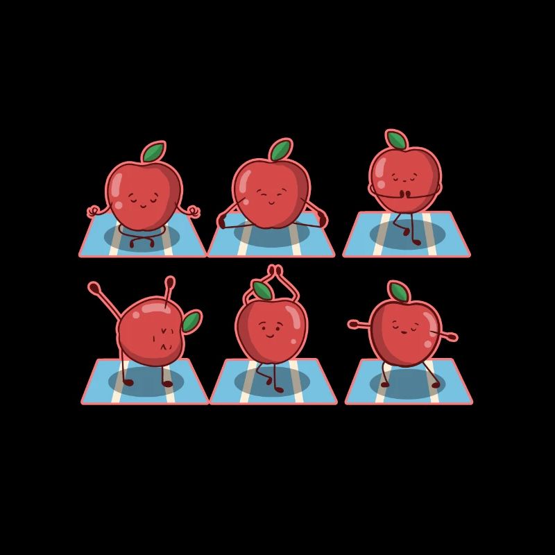 Apfel Yoga