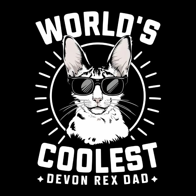 Katze Devon Rex Geschenk