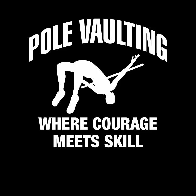 Pole Vaulting Shirt Geschenk Stabhochsprung Spruch