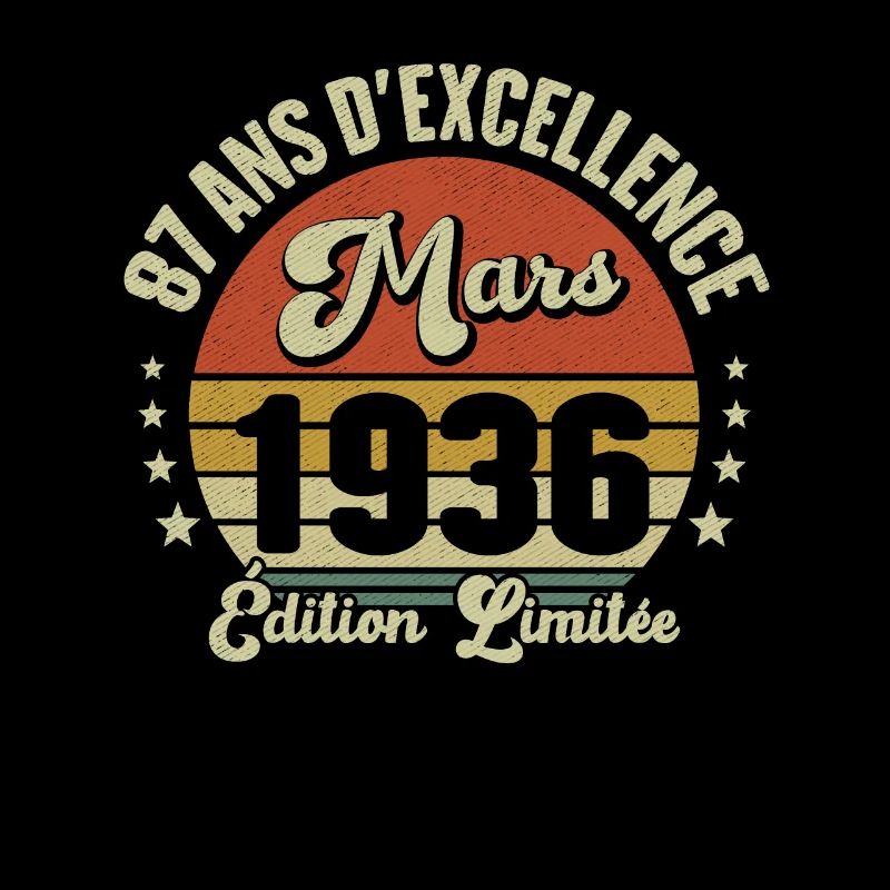 87 Ans D'excellence Mars 1936 Édition Limitée