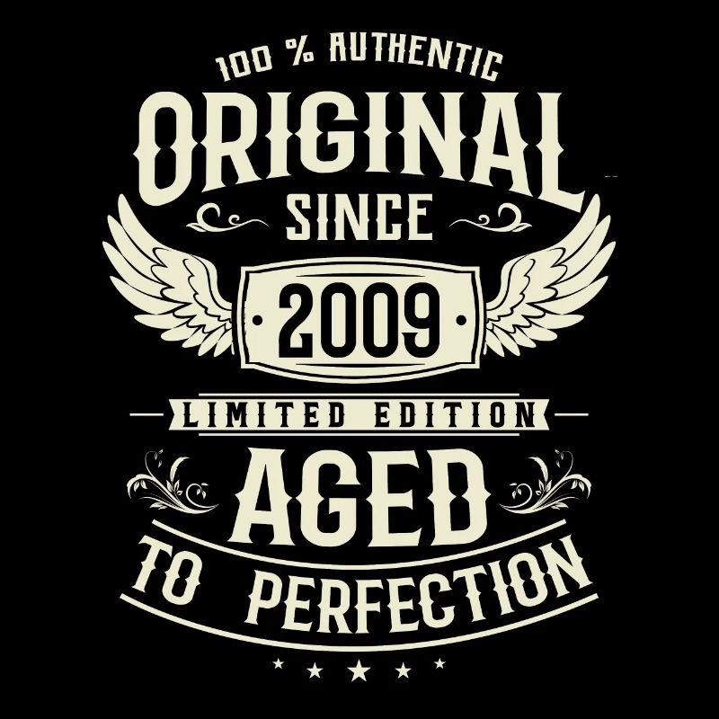 Authentic Vintage Birthday Gift 2009