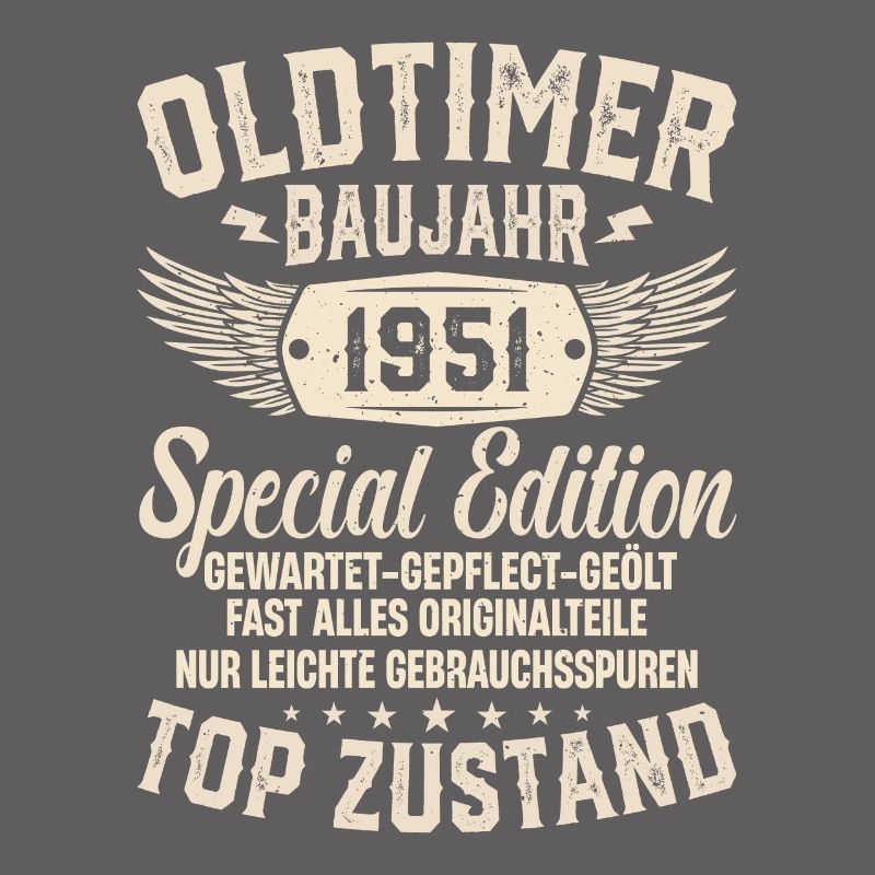 1951 Oldtimer Geburtstagsgeschenk