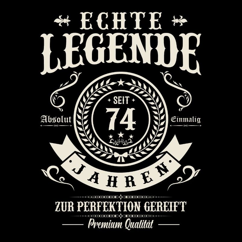 Legendäres Geschenkidee 74 Jahre