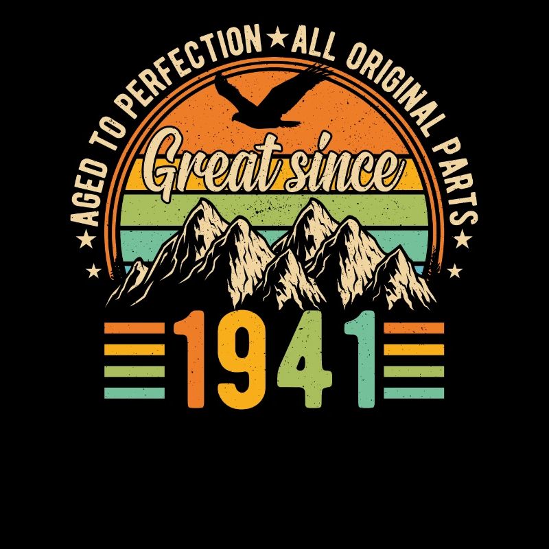 Vintage 83 Geburtstag Retro 1941 Geschenk