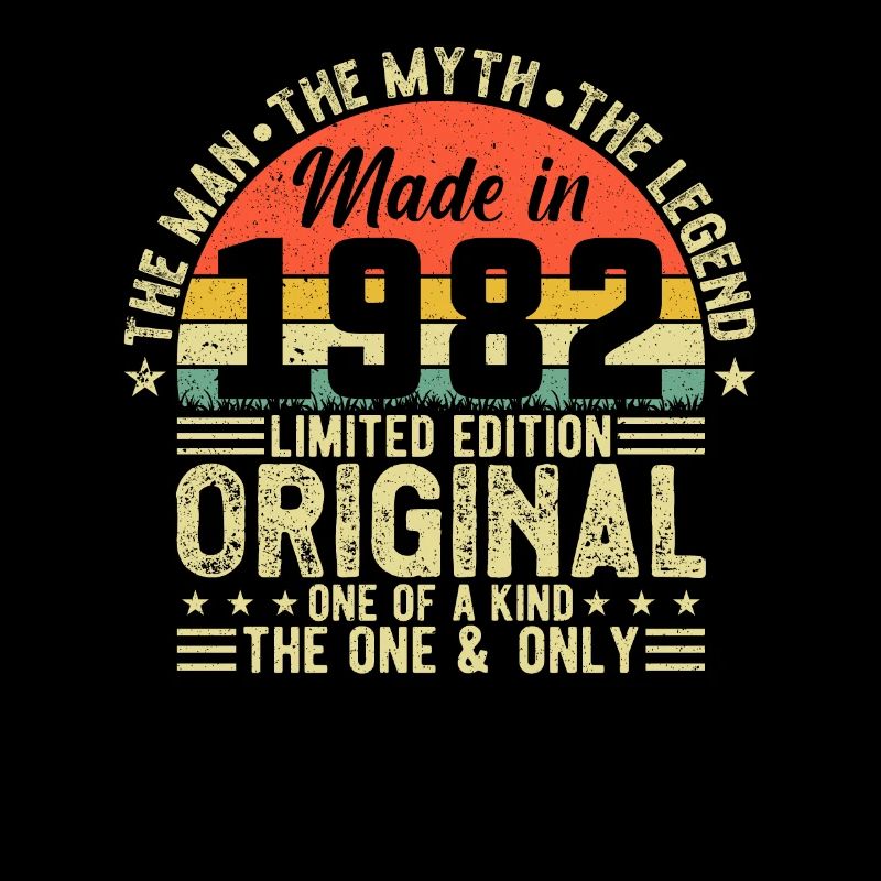 Vintage 1982: Retro Birthday Gift