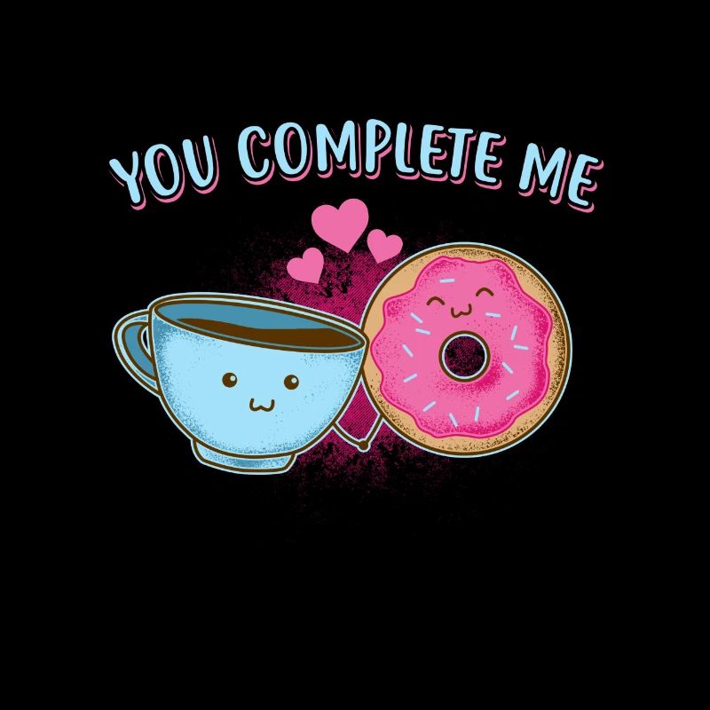 DU VERVOLLSTÄNDIGST MICH /Kaffee / Geschenk
